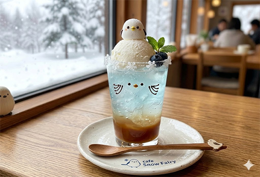 スノークリスタル・クリームソーダ